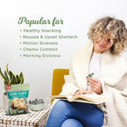 GIN GINS Original Ginger Chews – Natural Fresh Ginger Candy by The Ginger People – Individually Wrapped Healthy Candy – Original Flavor – Large 1 lb Bag (16oz) – Pack of 2