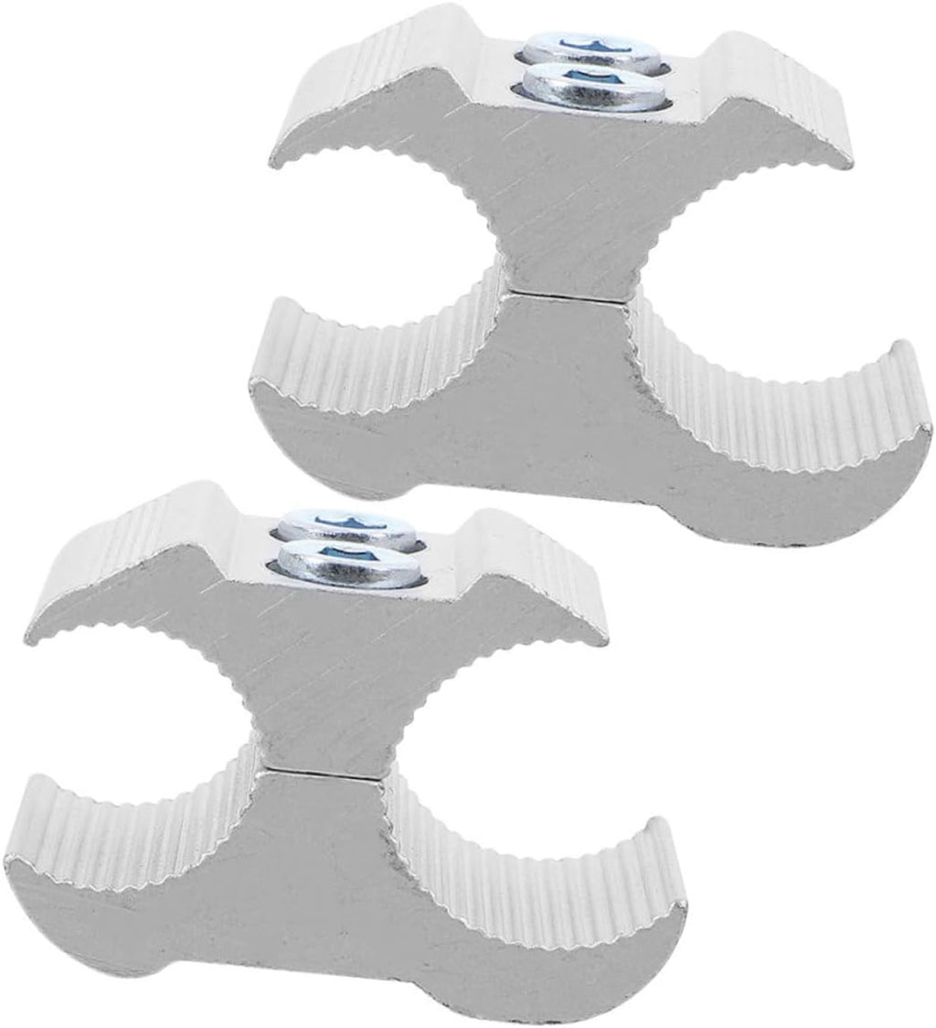 2pcs Wheelchair Accessories Clamp Pipe Clamp for Cane Holder for Walker Power Wheelchair