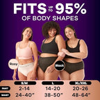 Always Discreet Boutique Incontinence and Postpartum Underwear for Women, Maximum Protection, Small/Medium, Black, 20 Count