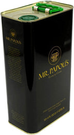 Mr. Papou's Authentic Greek Extra Virgin Olive Oil – High Polyphenols, First Cold Pressed, Family Owned, Single Origin, Harvested in Greece – 3 Liter (101.4 fl oz)
