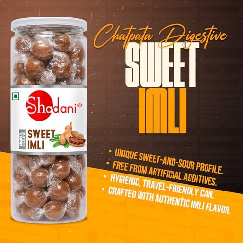Shadani Sweet Imli (Tamarind) Soft Candy Box - Indian Special Sweet and Sour Flavour 140 GR (4.93)