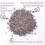 Worldwide Botanicals Organic Lavender Flowers, 4 ounces, Pure European Lavender buds, Perfect for Aromatherapy, Sachets, Wedding celebrations, Tea flavoring, Eye pillows Scenting The Home