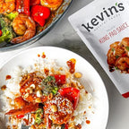 Kevin's Natural Foods Paleo Simmer Sauce Variety Pack - Stir-Fry Sauce, Gluten Free, No Preservatives, Non-GMO - 3 Pack (Orange/Kung Pao/Honey Garlic)