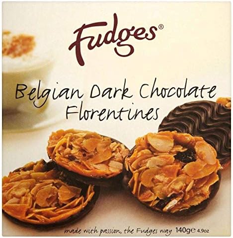 Fudges Belgian Dark Chocolate Florentines (140g)