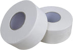 VSOLS Thick Jumbo Roll Bathroom Tissue 4-Ply White 2 Rolls Toilet Paper Roll Household (Color : White)