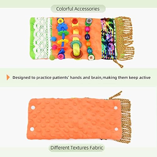 Sensory Toys for Alzheimer Patients Anxiety Relief Autistic Dementia Sensory Arm Pillow Fidget Wrist Cuff
