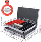 266 pcs Optical Trial Lens Set Plastic Rim Aluminium Case + Free Trial Frame