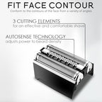 52B Series 5 Replacement Head Compatible with Braun Electric Shaver 5020, 5020s, 5030s, 5040, 5040s, 5050, 5050cc, 5070, 5070cc, 5090cc, 5140s, 5145s, 5147s, 5190cc S5 Razor Shaving Blade heads