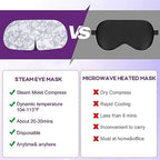 XPCARE 32 Pack Steam Eye Masks for Dry Eyes, SPA Warm Sleep Eye Mask, Disposable Heated Eye Mask for Dark Circles, Puffy Eyes, Relief Stress Eye Fatigue(Lavender)