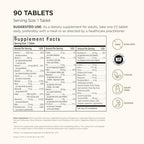 Solgar Formula VM-75, 90 Tablets - Multivitamin with Chelated Minerals - Vitamin A, B6, B12, C, D, E - Biotin, Magnesium, Calcium, Iron, Zinc - Vegan, Gluten Free, Dairy Free, Kosher - 90 Servings