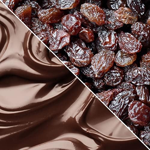 Gourmet Milk Chocolate Covered Raisins by It's Delish, 5 Lbs Bulk | Milk Chocolate Raisins Candy Snack for Parties or Holiday Events and Healthy Snacking | USA Made, Kosher Dairy