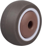 1 Inch 1.25 Inch 1.5 Inch 2 Inch 2.5 Inch 3 Inch Silent Wheels Single Wheel Soft Rubber Wheels Accessories 1Pcs(1.5-inch Single Wheel)