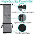 Vive Oxygen Tank Holder for Wheelchair - Portable Medical Cylinder Backpack for Travel - Carrier Accessories Bag for Walker, Rollator, Scooter - Case Fits Canister Sizes M2, M4, M6, M9, C, D, E