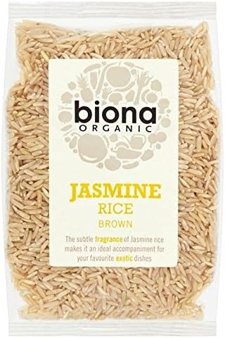 Biona Organic Jasmine Rice Brown 500g - Pack of 6