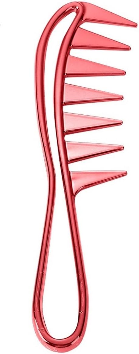 Comb Hair Care Hair Salon Hairdressing Comb Wide Tooth Shark Plastic Comb Massage for Hair Styling Tool Barber Accessories Hair Brush (Color : 1)