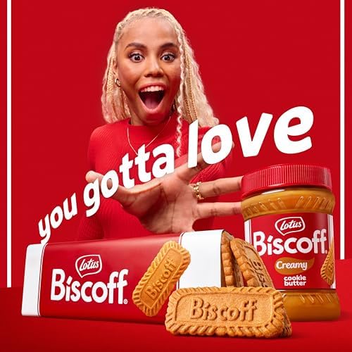 Lotus Biscoff, Caramelized Biscuit Cookies, non GMO + Vegan - 8.8 Ounce (Pack of 10)