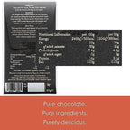 Firetree Solomon Island Guadalcanal 100% Dark Chocolate 3 Pack - UK Chocolate - Premium, Craft, Artisanal, Direct-Trade, Single-Origin, Bean-to-bar - Vegan, Keto, Paleo, Kosher, Halal, Soy-Free, Gluten-Free, Dairy-Free, Nut-Free - Bundle