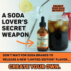 FLAVOR VALLEY Orange Vanilla Concentrate | Flavor Over 100 Drinks, Sodas, Cocktails, Mocktails – Bright Citrus & Smooth Vanilla | Non GMO | Unsweetened - Just Pure Flavor