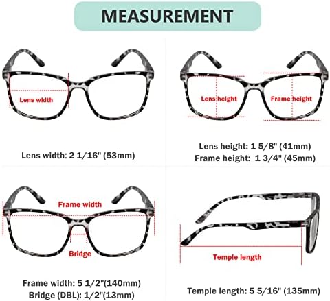 Eyekepper Transition Photochromic Reading Glasses for Women and Men Grey Tortoise +2.00
