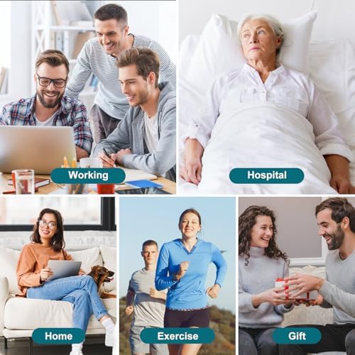 Falari Physicians Approved Diabetic Socks For Men Women Non-Binding Loose Top Wide Crew Length
