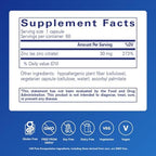 Pure Encapsulations Zinc (Citrate) - for Immune System, Tissue Development & Metabolism* - Mineral Supplement with Enzymes - Highly Absorbable Zinc - Vegan & Non-GMO - 60 Capsules