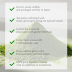 SHIZUGOKORO Authentic Japanese Ceremonial Grade Matcha Green Tea Powder – Uji Kyoto Japan – Made in Japan – 30g (1.06oz)