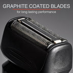 Remington F4 Style Series Foil Shaver for Men, Flexing Blades for Close and Comfortable Shave, Cordless Electric Rechargeable Razor.