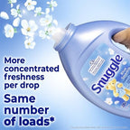 Snuggle Blue Sparkle Cuddle- Up Fresh 93.8oz Liquid Fabric Conditioner