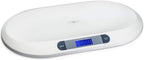 20KG/44LBS Electronic Digital Baby Weighing Scale Measure Infant/Baby/Pet Weight Accurately, Precision of 10g, Length 55cm, Large LCD Display, Weight Measure Tool White