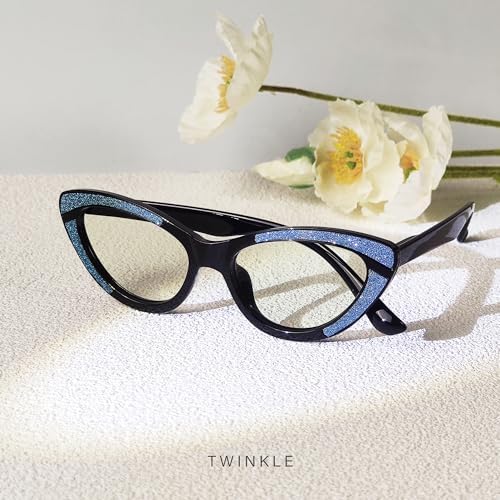 Eyekepper 4-pack Cat-eye Design Reading Glasses for Women Reading - Chic Ladies Readers
