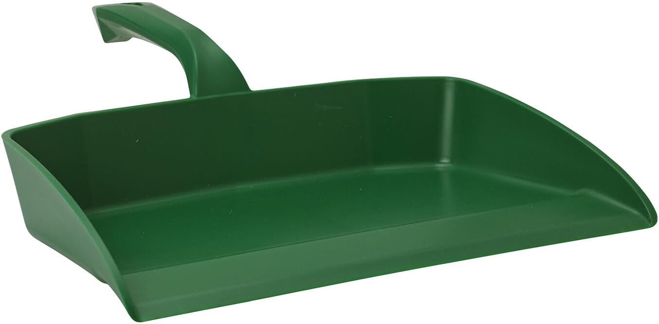Vikan 56602 Dust Pan,11.5",PP,Green