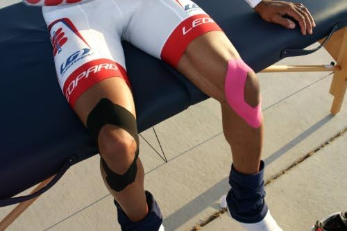 RockTape Extra Sticky Kinesiology Tape - Athletic Tape for Muscle Pain Relief, Injury Recovery - Microscopic Skin Lifting & Decompression - Sweat & Water Resistant