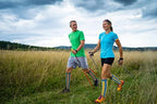 Go2Socks Compression Socks for Men Women Nurses Runners 20-30mmHg Medical Stocking Athletic (GreenBlack, S)