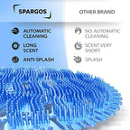 Urinal Screen Deodorizer (24 Pack) Urinal Cakes Anti-Splash Odor Protection for Toilets in Bathroom Office Stadiums Schools with Free Gloves - 24pcs Ocean Breeze Scent