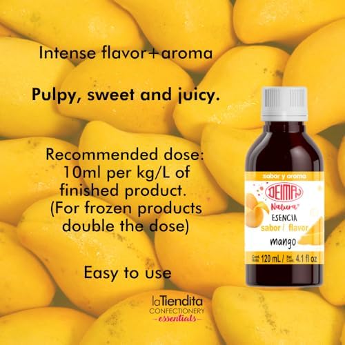 Deiman Natura Artificial Food Flavoring Mango Essence (4 fl oz)