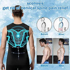 Zemanva Correction Vest, Ionic Shaping Sleeveless Shirt, menionic Tourmaline Posture Corrector Shaping Vest