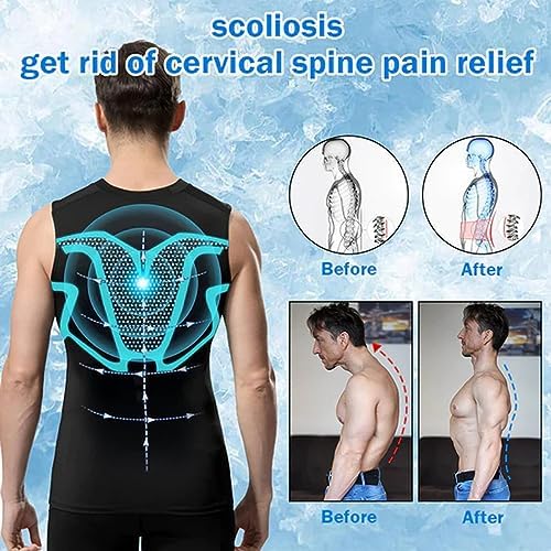 Zemanva Correction Vest, Ionic Shaping Sleeveless Shirt, menionic Tourmaline Posture Corrector Shaping Vest