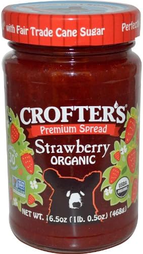 Crofters Organic Strawberry Premium Spread, 16.5 oz