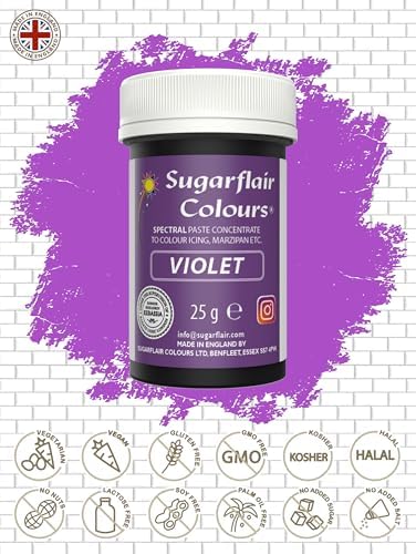 Violet - Sugarflair Colouring Paste - 25g