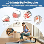 comness Plantar Fasciitis Relief Kit – Foot Stretcher and Foot Massager Roller, Stretch and Roll Routine for Heel Pain,Arch Pain, Simple At-Home Daily Foot Care