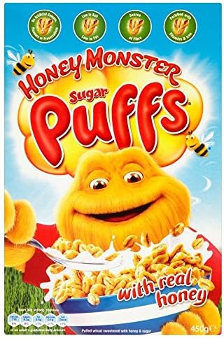 Honey Monster Foods Sugar Puffs (450g)