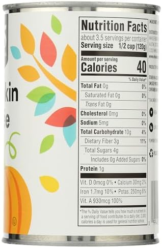 365 by Whole Foods Market, Pumpkin Puree, 15 Ounce
