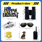 Police Themed Cake Toppers Policeman Cake Decoration for Birthday Baby Shower Party Police Retirement or Officer Academy Graduation Party Supplies