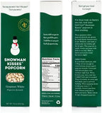 Dell Cove Spices Christmas Popcorn Trio Gift Box | Set of 3 Gourmet X-Mas Kernels | Stocking Stuffer and Unique Holiday Gifts