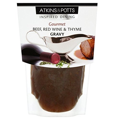 Atkins & Potts Free From Beef Gravy with Red Wine & Thyme - 350g