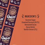 Ombar Vanilla & Coconut Centre 35g (Pack of 10)