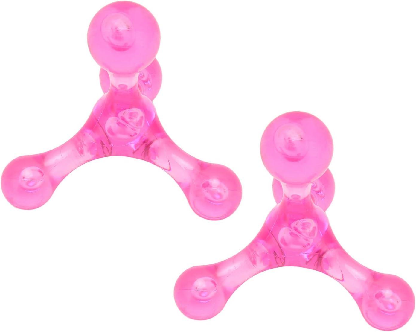 YUYTE 2pcs Point Massage Mini Arch Massager 4 Head Massage Tool Body Massager Body Massager for Back, Neck, Arms and Legs