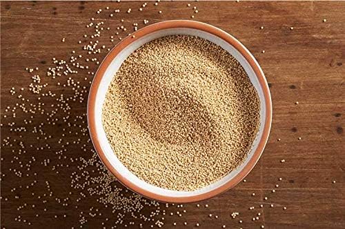 Jiva Organics Organic Amaranth Flour 2 Pound Bulk Bag - Rajgira Atta, 100% Natural & Non-GMO