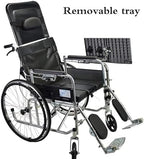 Universal Wheelchair Lap Tray Table - Ideal for Writing, Reading, Eating - Portable Desk with Adjustable for Manual/Electric Wheelchairs