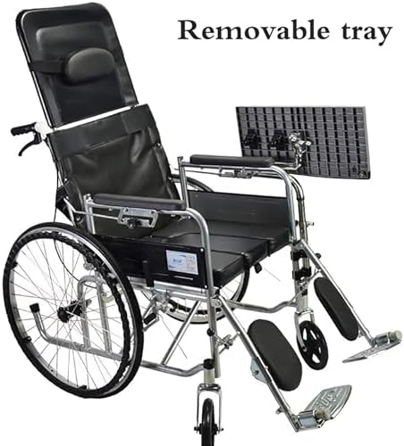 Universal Wheelchair Lap Tray Table - Ideal for Writing, Reading, Eating - Portable Desk with Adjustable for Manual/Electric Wheelchairs